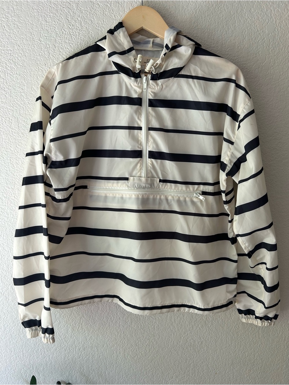 Harbor Weekend | Thread & Supply Striped Windbreaker | Coastal Anorak Jacket